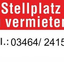 Parkplatz im Zentrum von Sangerhausen zu vermieten!