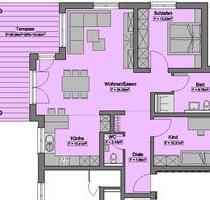 EG Wohnung Neubau 95m² mit Terrasse in Horb a.N. - Horb am Neckar