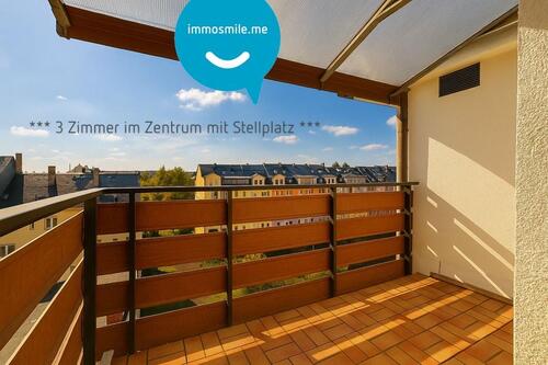 Foto - Zentrumsnah • 3-Raum Wohnung • Balkon • in Chemnitz • schöner Grundriss • jetzt Besichtigen