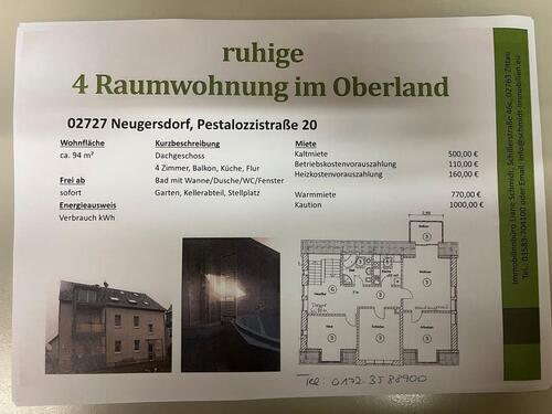 Foto - ☀️sonnige 4-Raum Wohnung DG 94m2☀️