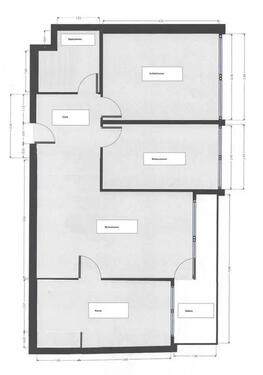 Foto - renovierte 3 Zimmer Wohnung Balkon, Aufzug zu verkaufen