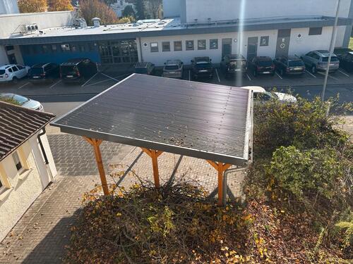 Foto - Carport für zwei Autos - Bereits abgebaut