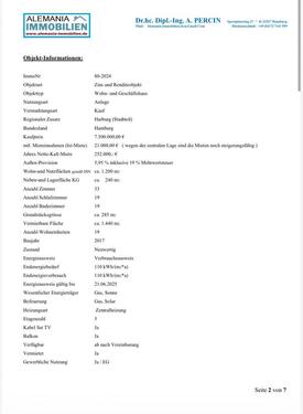 Foto - Mehrfamilienhaus, Wohnhaus zum Kaufen in Hamburg