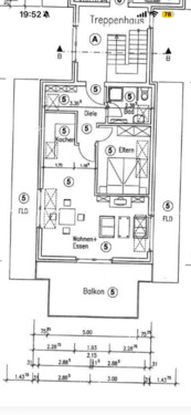 Foto - Helle 2 Zimmer Penthouse Wohnung 62qm2 in Rhede zu vermieten