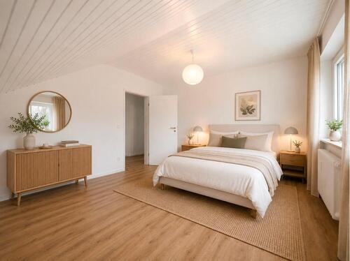 Foto - Modernisierte Dachgeschosswohnung mit großzügigem Wohnbereich