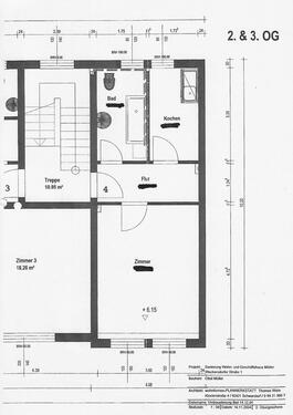 Foto - 1 Zimmer, Küche, Bad, Zentrum - 425,00 EUR Kaltmiete,