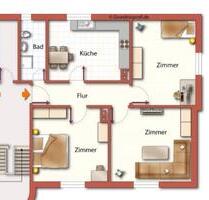 Gepflegte 3-Zimmer-Erdgeschosswohnung mit Gartenmitbenutzung - Hann. Münden