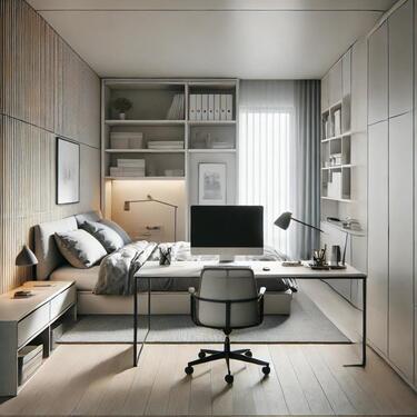 Foto - Bürofläche in Bramfeld – komfortabel, gut erreichbar, mit Balkon und TG-Stellplatz