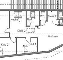 Helle 4 ZKB DG Wohnung im 1. OG – Mitten Im Zentrum von HeLi - Hessisch Lichtenau