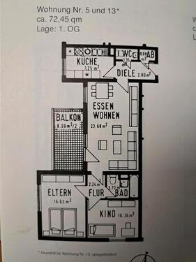 Foto - Etagenwohnung zur Miete in Mannheim