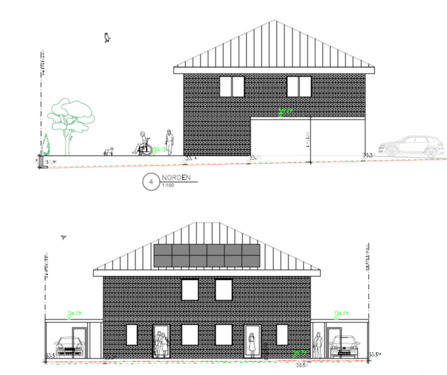 Foto - Neubau DHH in Hausberge 'Tielosen' zu vermieten
