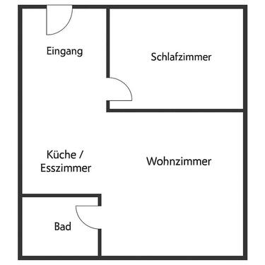 Foto - Kernsanierte 2 Zimmer Dachgeschosswohnung mit Stellplatz