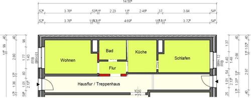 Foto - 2 Zimmer Etagenwohnung zur Miete in Prohn