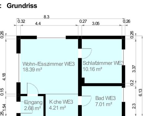 Foto - 2 Zimmer Erdgeschoßwohnung zur Miete in Wiltingen