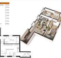 Kernsanierte 3,5-Zimmer-Wohnung - Schopfloch
