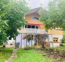 Blockhaus mit großem Garten in Schauenburg-Hoof zu vermieten
