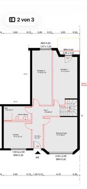Foto - Erdgeschoss Wohnung 112 qm auf 2 Etagen zu vermieten Hernerstr