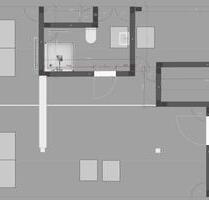 Erstbezug, DG 1 Zimmer Wohnung OS-Wüste Dachbalkon Inkl. EBK - Osnabrück