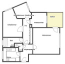 Foto - Wohnung 4-Zimmer 80qm - 1.200,00 EUR Kaltmiete,