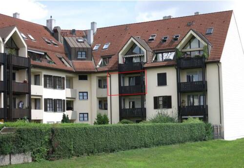 Foto - Gepflegte 3-Zimmer-Wohnung IN-Nordost: Modernisiert Balkon TG