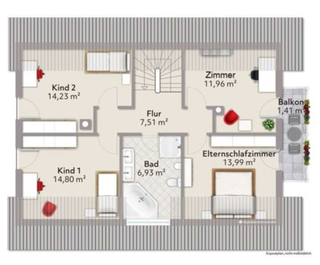 Foto - Einfamilienhaus in Aham zur Miete