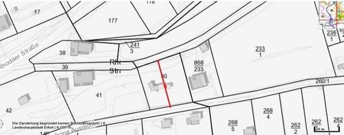 Foto - Grundstück in Erfurt - 185,00&nbsp;EUR Kaltmiete, ca.&nbsp; 0,00&nbsp;m&sup2;