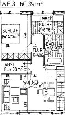 Foto - 2,5 Zimmer Wohnung, 1.OG zentral in Bad Bevensen