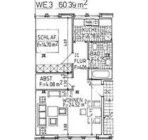 2,5 Zimmer Wohnung, 1.OG zentral in Bad Bevensen