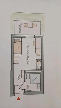 Foto - 1 Zimmer Erdgeschoßwohnung zur Miete in Erlangen