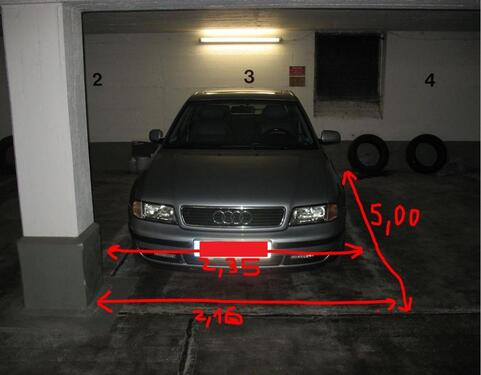 Foto - Tiefgaragenstellplatz Habacher- Waldfriedhofst Garagenstellplatz