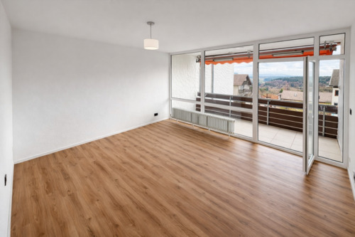 Foto - Helle 2-Zimmer-Wohnung, Erstbezug nach Kernsanierung, Balkon