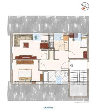 Foto - 3 Zimmer Etagenwohnung zum Kaufen in Augsburg