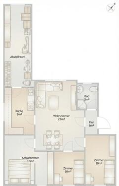 Foto - 4.5 Zimmer Dachgeschoßwohnung in Hann. Münden