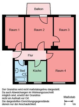 Foto - 4 Zimmer Etagenwohnung zur Miete in Castrop-Rauxel