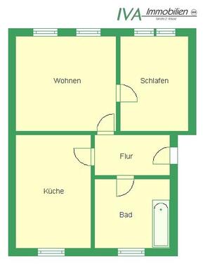 Foto - Etagenwohnung in Riesa zur Miete