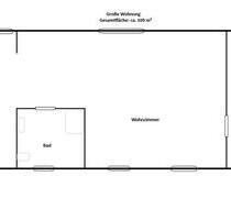 NEU renovierte 2-3 Raum Wohnung in idyllischer Lage - Bad Sulza