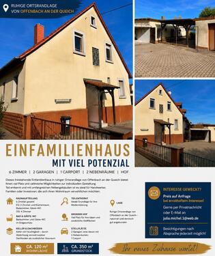 Foto - Charmantes Einfamilienhaus in ruhiger Ortsrandlage von Offenbach