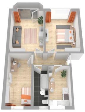 Foto - 3 Zimmer Wohnung ab November in Niedernhall zu vermieten