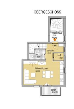 Foto - Etagenwohnung zur Miete in Kirchroth