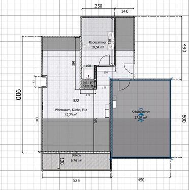 Foto - 2 Zimmer Dachgeschoßwohnung in Griesheim