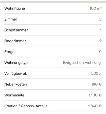 Foto - 2 Zimmer Etagenwohnung zur Miete in Münster
