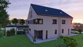 Foto - Moderne Doppelhaushälfte in nachhaltiger Holzmassivbauweise ++QNG Standard++