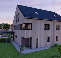 Moderne Doppelhaushälfte in nachhaltiger Holzmassivbauweise ++QNG Standard++ - Grattersdorf Falkenacker