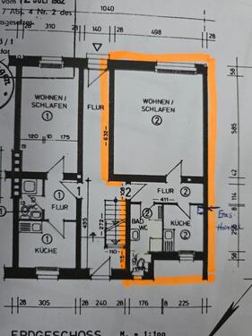 Foto - 1 Zimmer-wohnung EG, Selbecker Str. 136, 58091 Hagen zu verm.