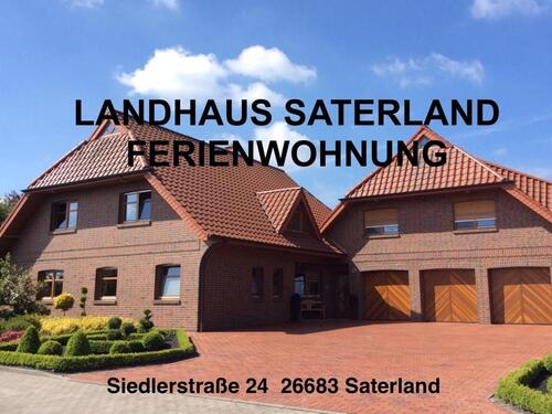 Foto - LANDHAUS SATERLAND FERIENWOHNUNG CLOPPENBURG OSTFRIESLAND EMSLAND