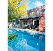Exklusives Haus mit beheiztem Pool, Sauna, Whirlpool, Garten - Aurich