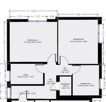Charmante Erdgeschosswohnung mit Wohlfühlfakt in Kaltenholzhausen - Gückingen