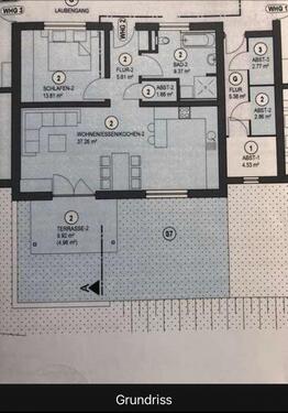 Foto - 2-Zimmer-Erdgeschosswohnung - 810,00 EUR Kaltmiete, ca.  72,00 m²