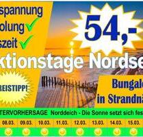 ⭐ Nordsee Norddeich Bungalow Urlaub strandnah TOP ebenerdig ⭐ - Norden