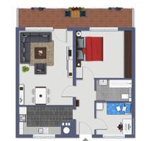 Frisch renovierte 3-Zimmer-Wohnung in Neubeckum, 70 m², Balkon